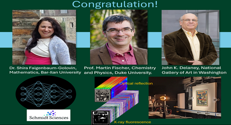 מחקר בינלאומי ובינתחומי י פורץ דרך בהובלת ד"ר פייגנבאום שלנו זכה במענק היוקרתי של קרן Schmidt Sciences